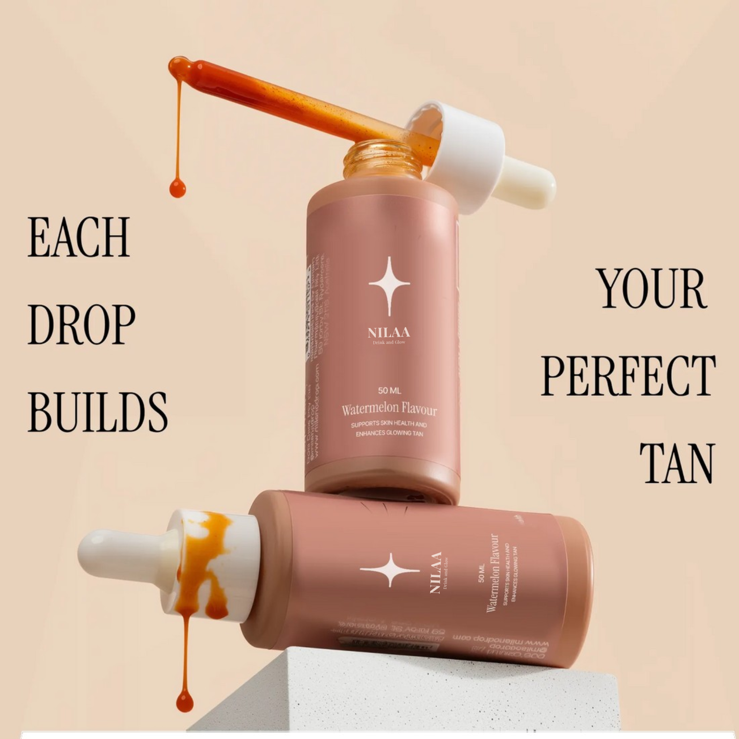 Nilaa Tanning Drops - Drink and Glow